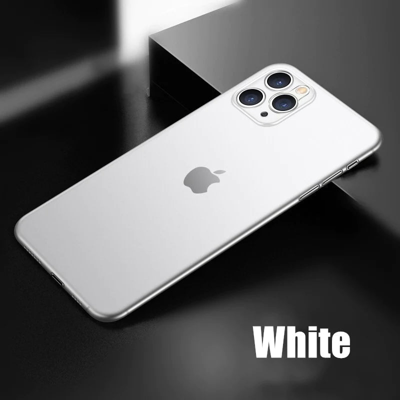 Ultra Thin 0.2mm Matte Case For iPhone