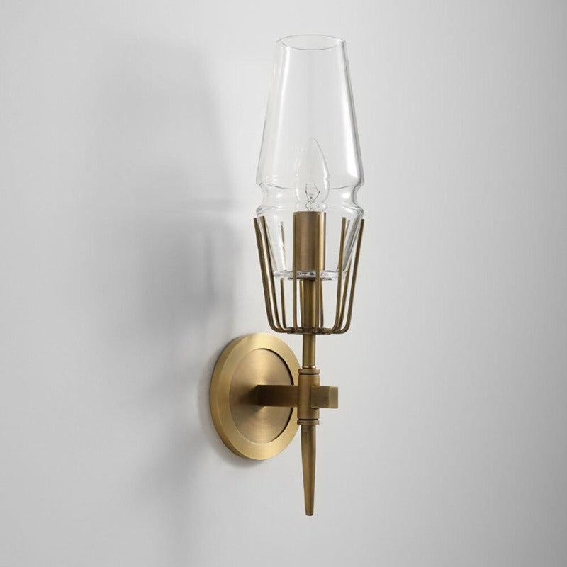 Nordic Brass Wall Lamp