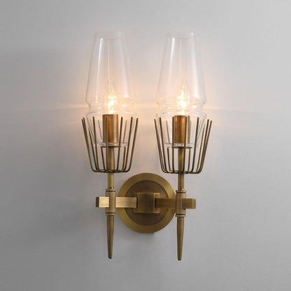 Nordic Brass Wall Lamp