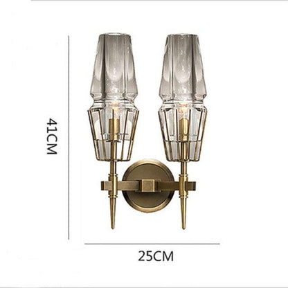 Nordic Brass Wall Lamp