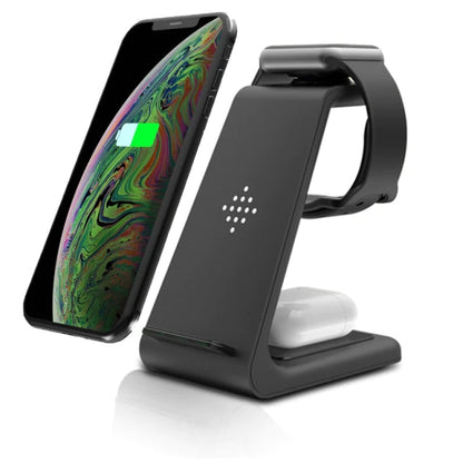 3 In 1 Wireless Charger Stand For Iphone And Android Devices