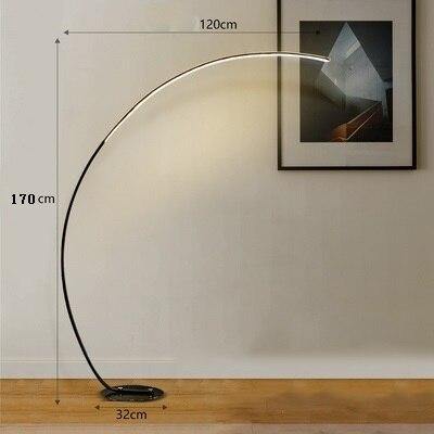 Nordic Arc Floor Lamp