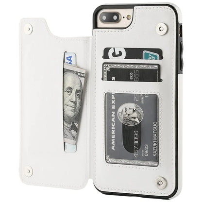 Wallet With Card Slot Leather Case For iPhone 15 14 Pro Max