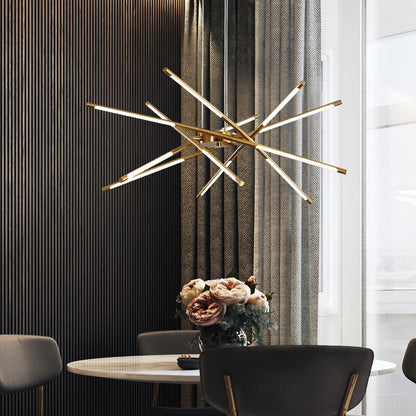 Modern Spikes Chandelier