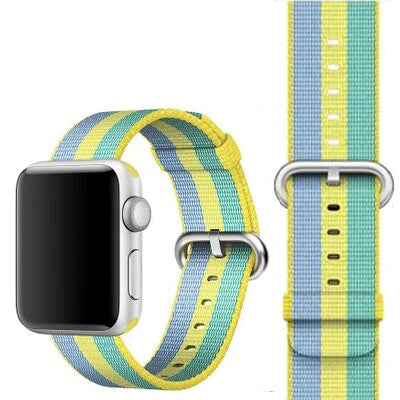 Nylon Multi-Colours Strap for Apple Watch