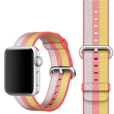 Nylon Multi-Colours Strap for Apple Watch