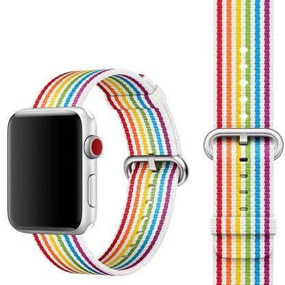 Nylon Multi-Colours Strap for Apple Watch