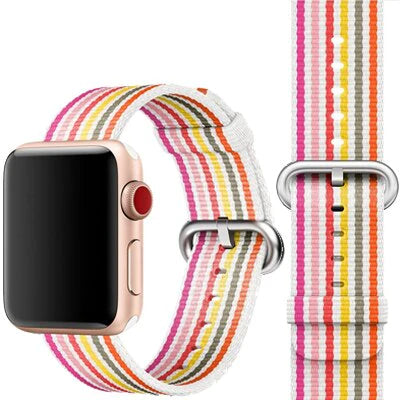 Nylon Multi-Colours Strap for Apple Watch