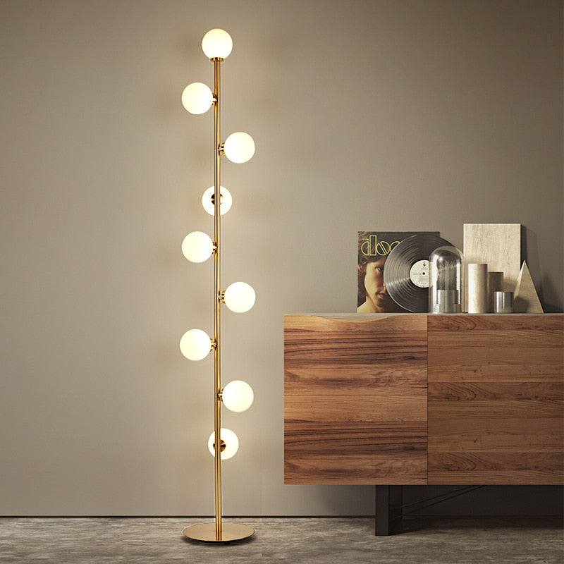 Modern Multi-Bulb Floor Lamp