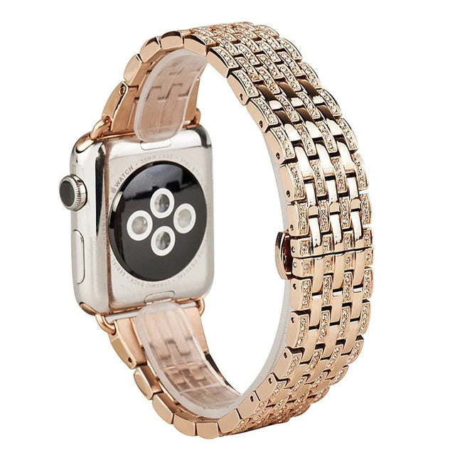 Stainless Steel Sparkly Band for Apple Watch