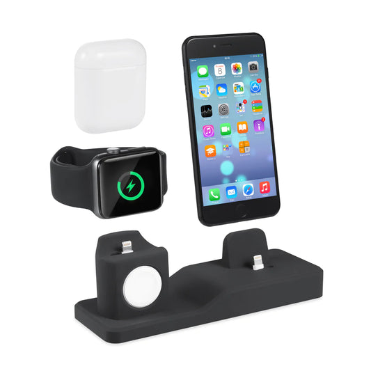 3 in 1 Charger Dock for Apple Watch iPhone and AirPods