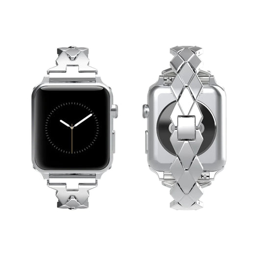Stainless Steel Rhombus Design Bracelet Band for Apple Watch